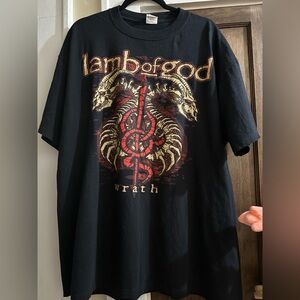 Lamb of God band tee- size 2XL men's- EUC